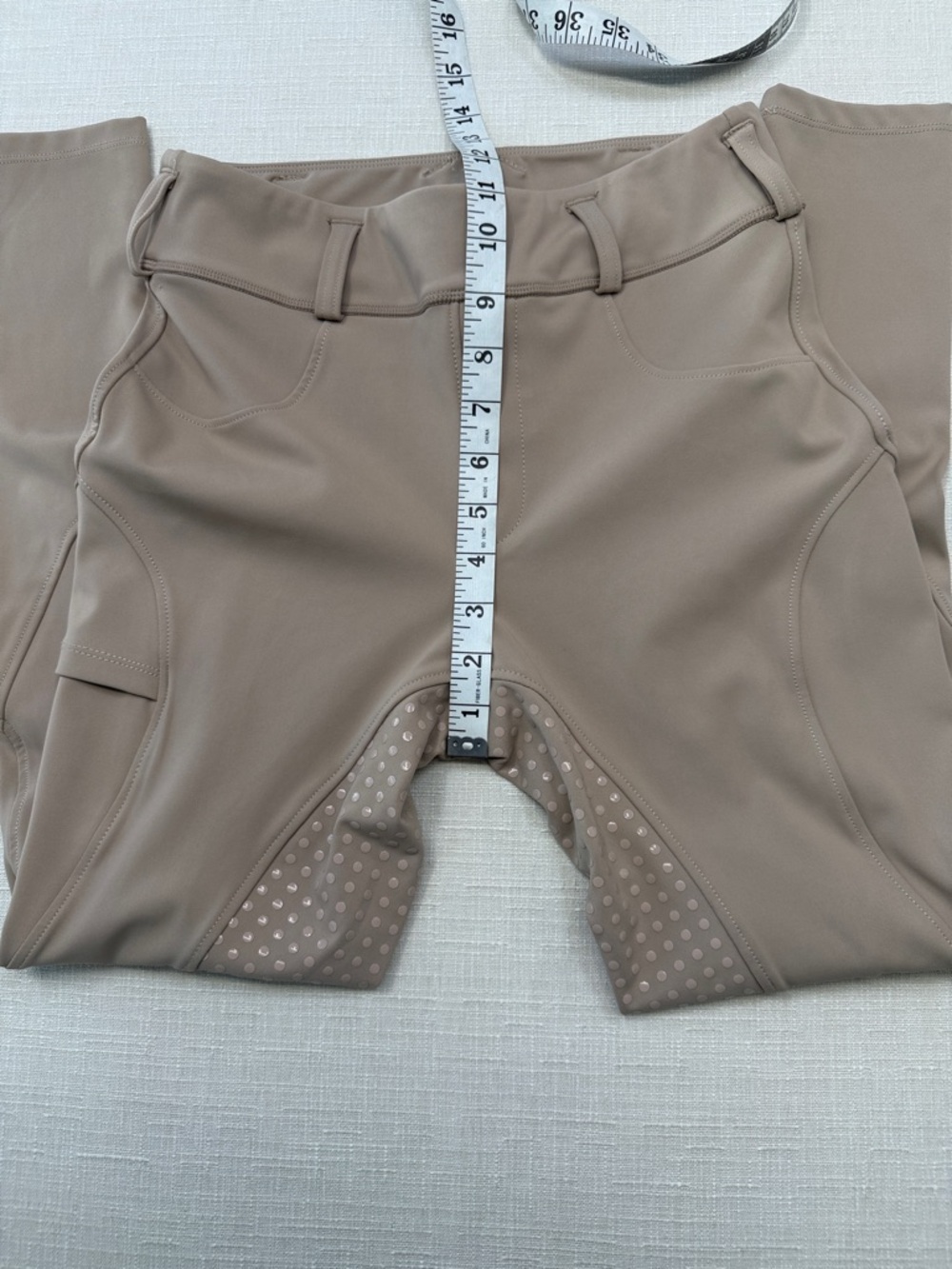 Brown Silicone-Grip Riding Tights - Picture 8 of 8